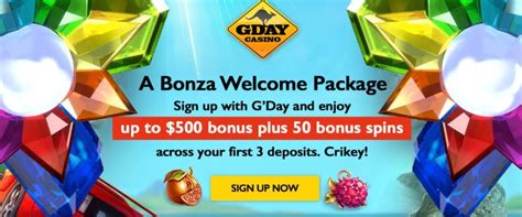 gday casino free spins|G'Day Casino .